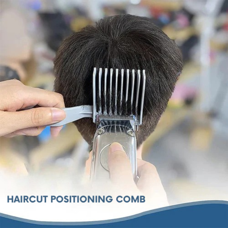 Peigne à coupe de cheveux | Peigne double incurvé | Plastique ABS | Léger et robuste