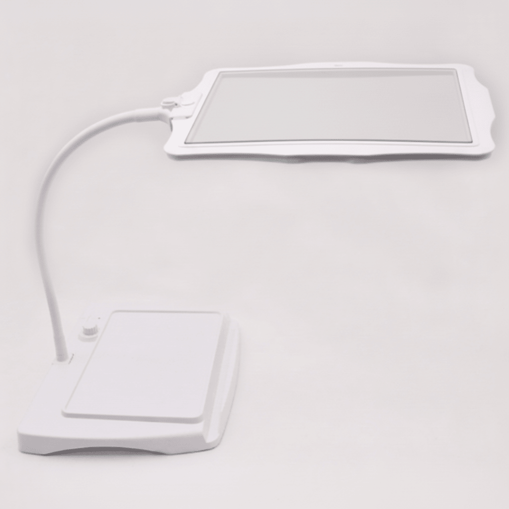 VISIONCRAFT - Loupe de table LED 3x avec bras flexible pour un travail de précision, la lecture et des tâches de création détaillées