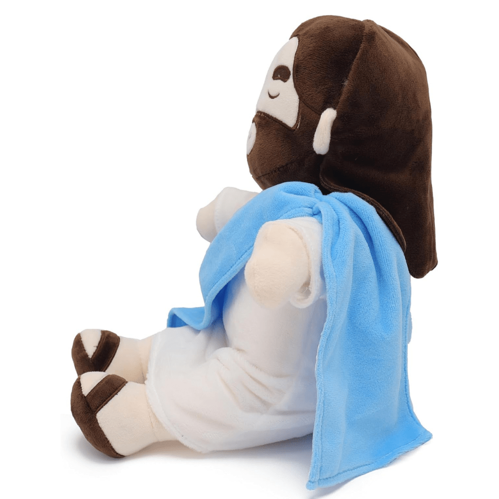 FAITHREST – Peluche apaisante de Jésus pour un sommeil paisible