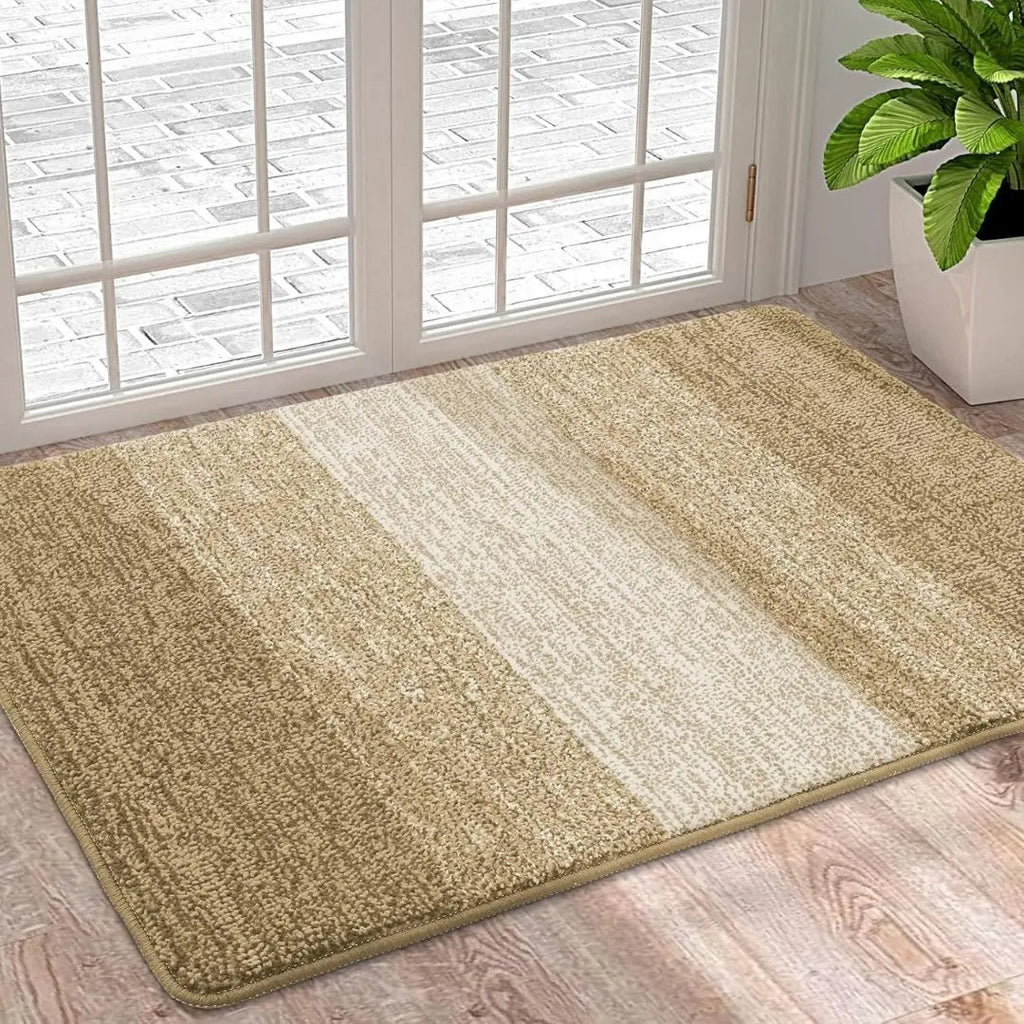 Tapis de sol lavable pour les entrées avec un design absorbant l'eau