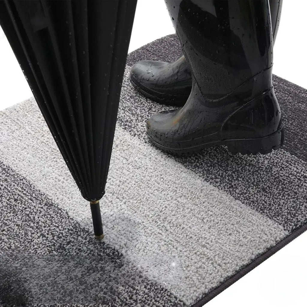 Tapis de sol lavable pour les entrées avec un design absorbant l'eau