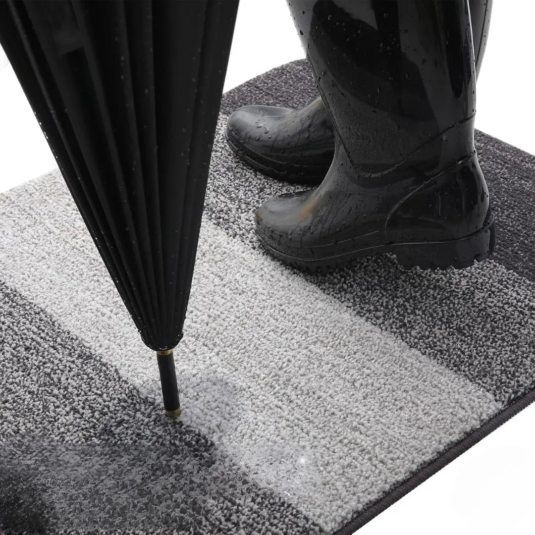 Tapis de sol lavable pour les entrées avec un design absorbant l'eau