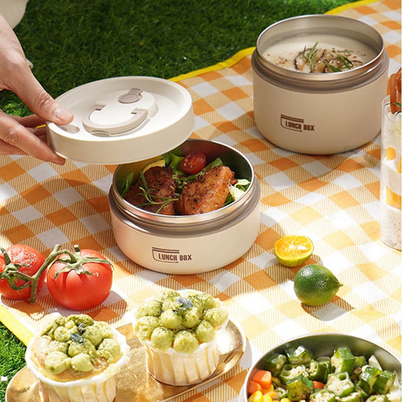 HEATLOX – Boîte à lunch isolée à double paroi pour une conservation de la chaleur durable