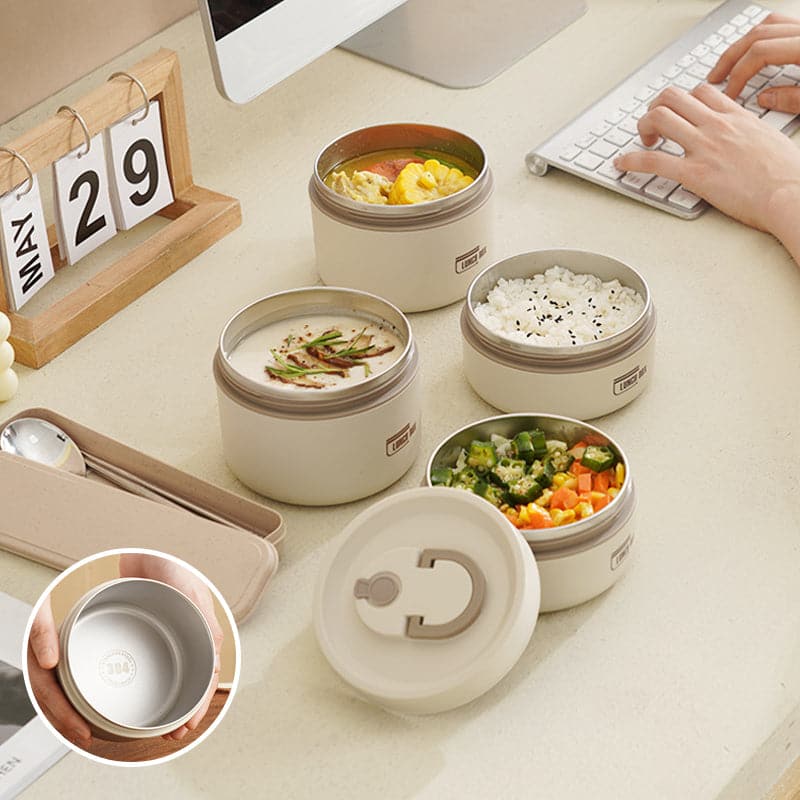 HEATLOX – Boîte à lunch isolée à double paroi pour une conservation de la chaleur durable