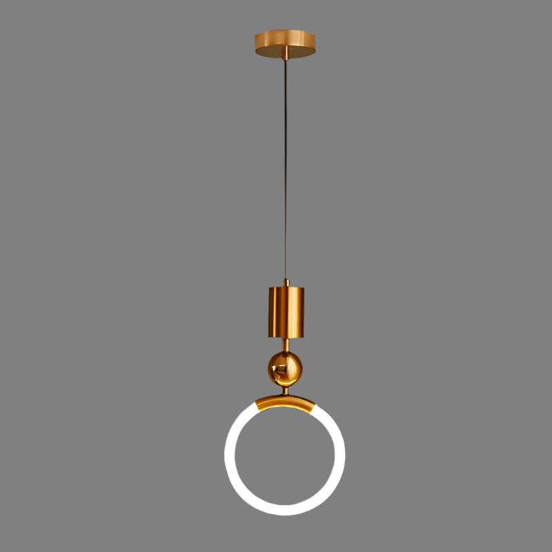 Lampe Suspendue Nordique au Design Minimaliste et à la Forme Élégante