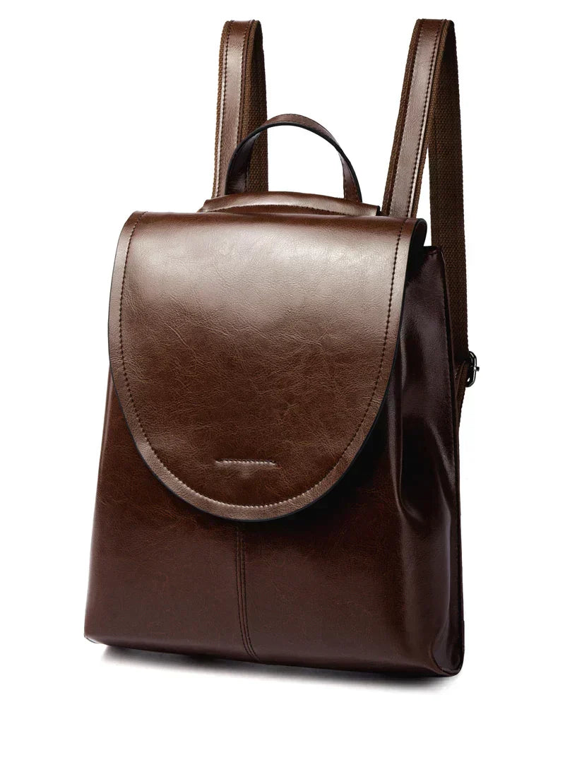 Sac à dos en cuir tendance pour femmes – Élégant, Polyvalent & Durable