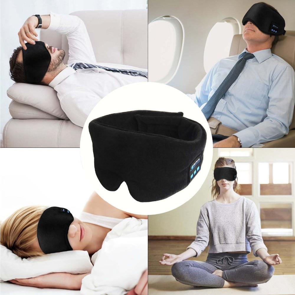 Casque de sommeil Bluetooth Masque de sommeil doux