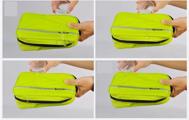 Travelior MaxPack Grande Trousse de Toilette Imperméable pour Hommes & Femmes | Trousse de Voyage | Design Robuste & Grande Capacité de Rangement