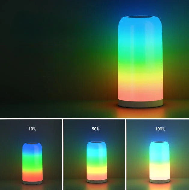 Lampe de table RGB-LED, dimmable