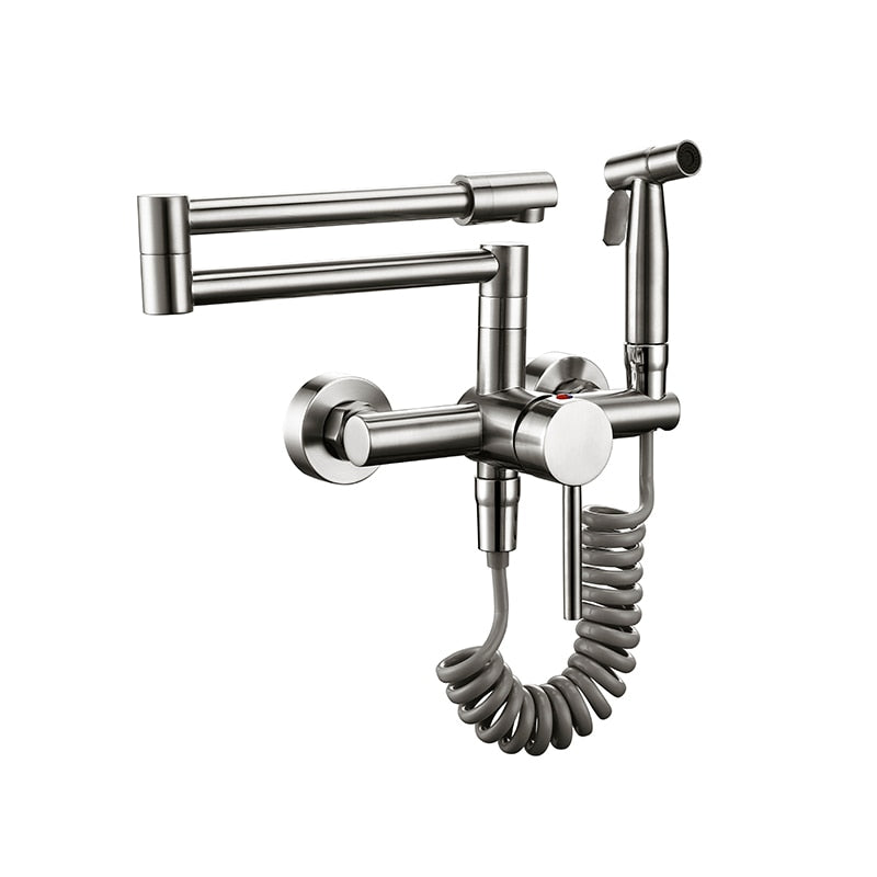 Robinet de cuisine Pro – Bec flexible & utilisation facile
