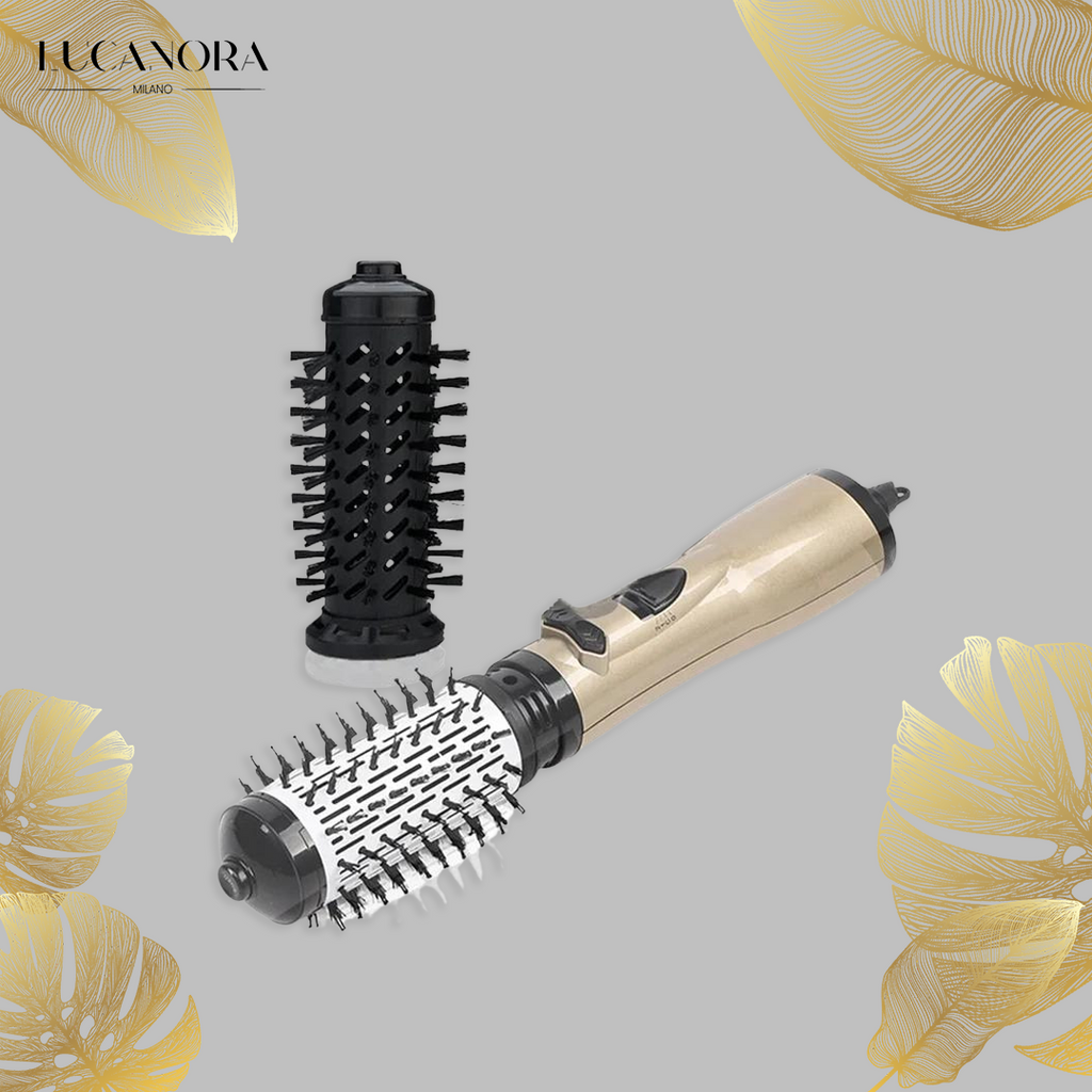 HairGlam™ - Brosse rotative 3 en 1, Styler et Sèche-cheveux (Achetez maintenant !)