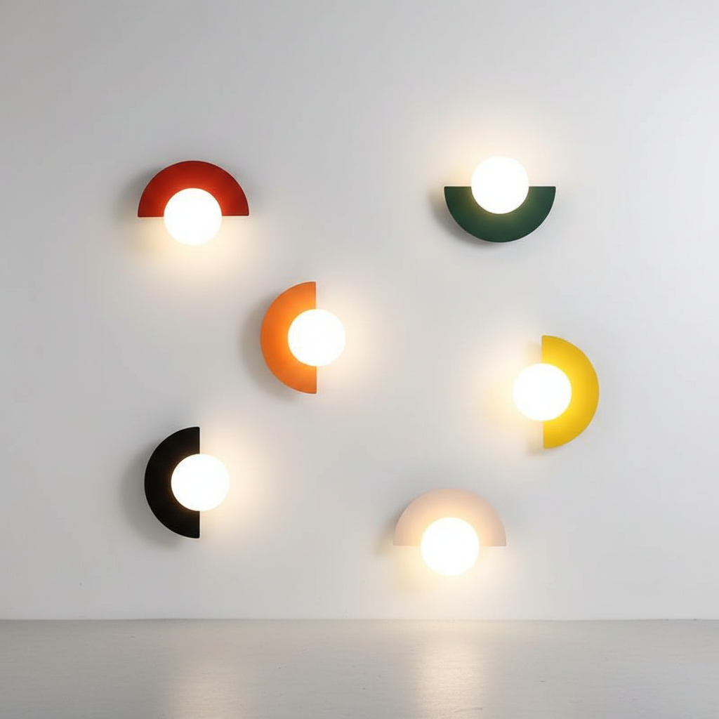 Lampe murale semi-circulaire minimaliste - ArcLight