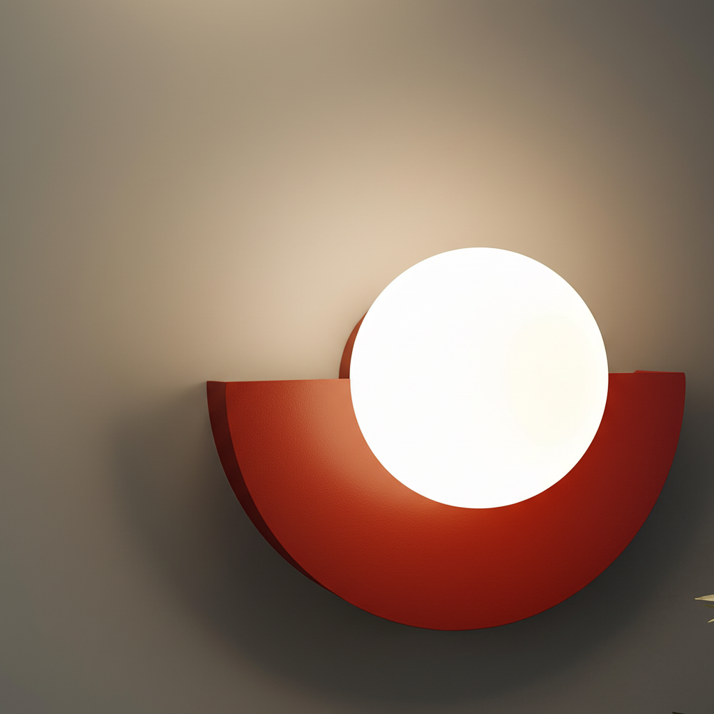 Lampe murale semi-circulaire minimaliste - ArcLight