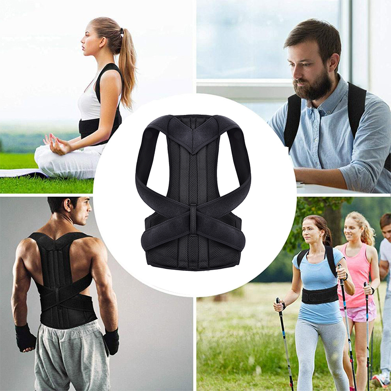 BACKLIX – Correcteur de posture ajustable pour une assise et une position debout améliorées