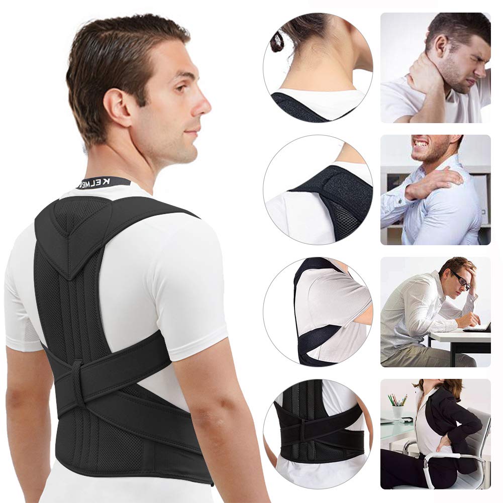 BACKLIX – Correcteur de posture ajustable pour une assise et une position debout améliorées