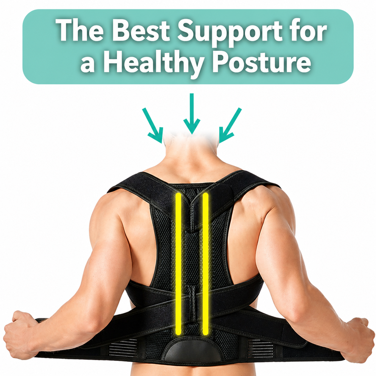 BACKLIX – Correcteur de posture ajustable pour une assise et une position debout améliorées