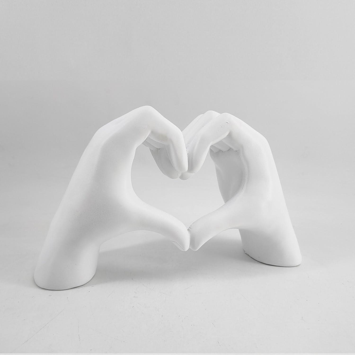 LOVESCULPT BOIS – Figurine décorative en bois faite à la main pour un foyer aimant