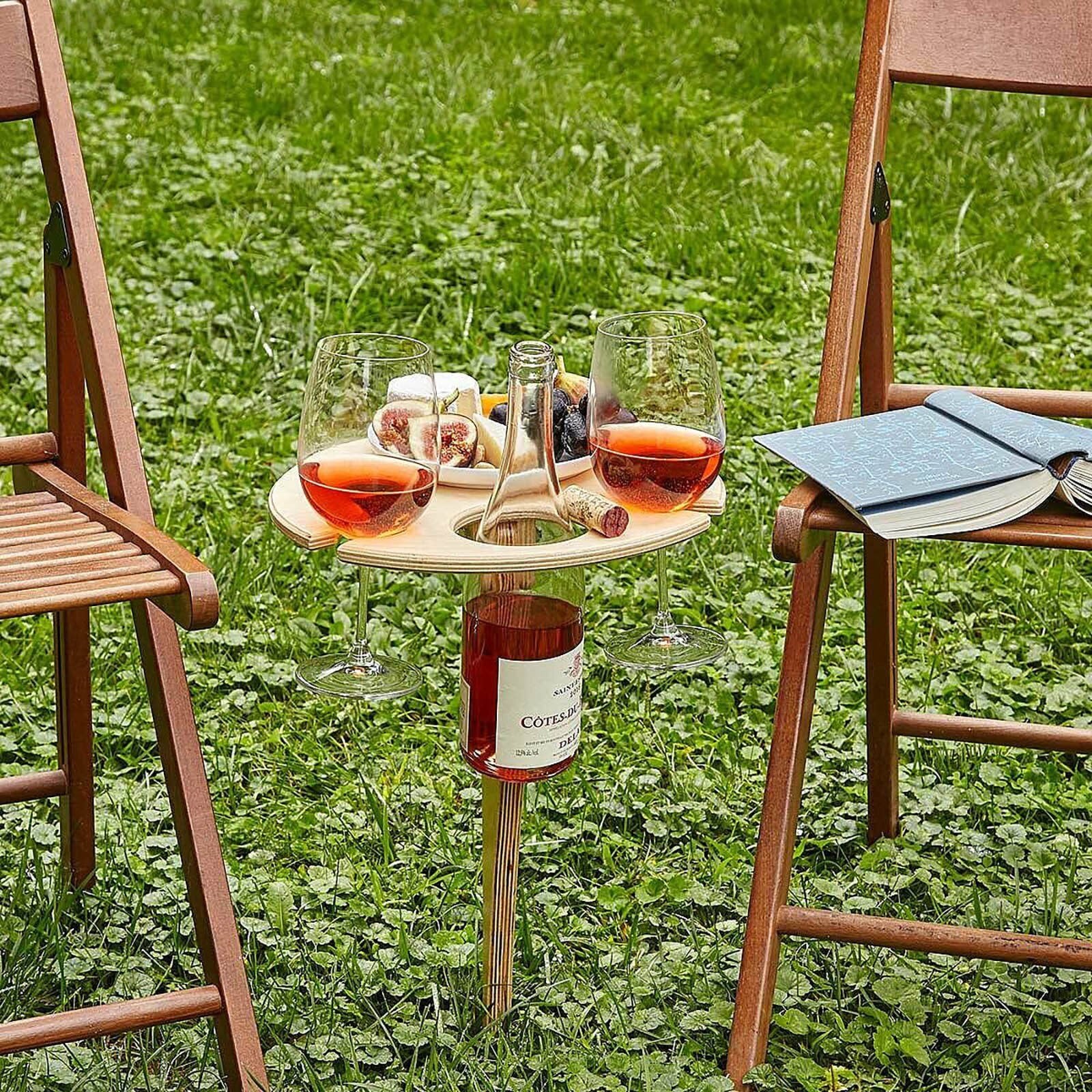Table de pique-nique pliable en bois Vintabell