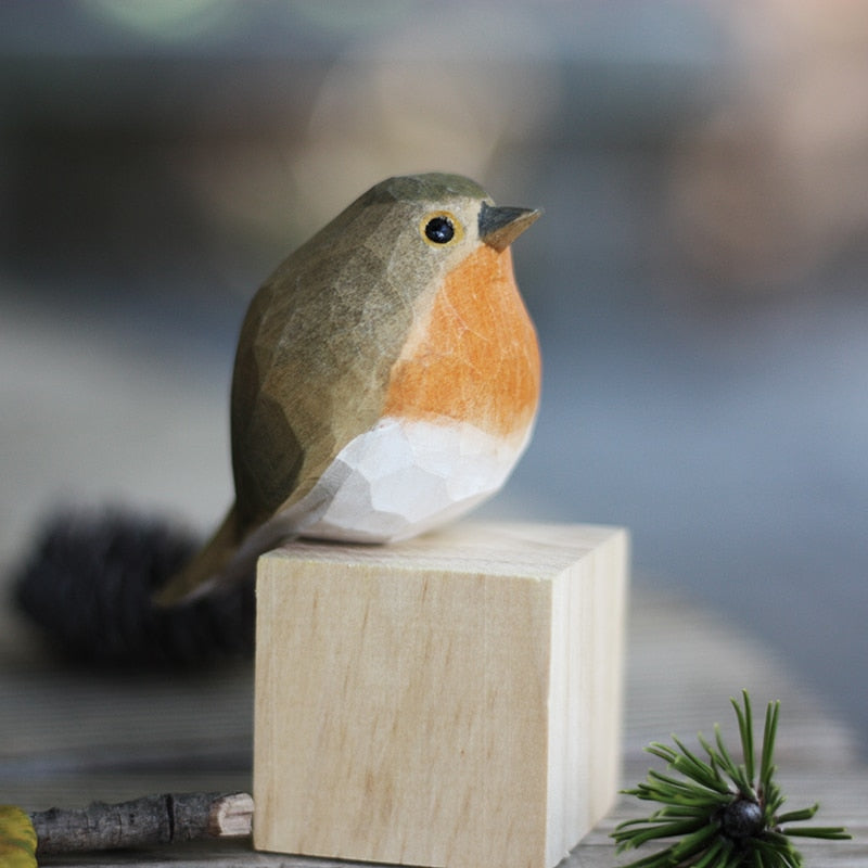 Oiseaux en Bois Artisanaux - AuriBirds