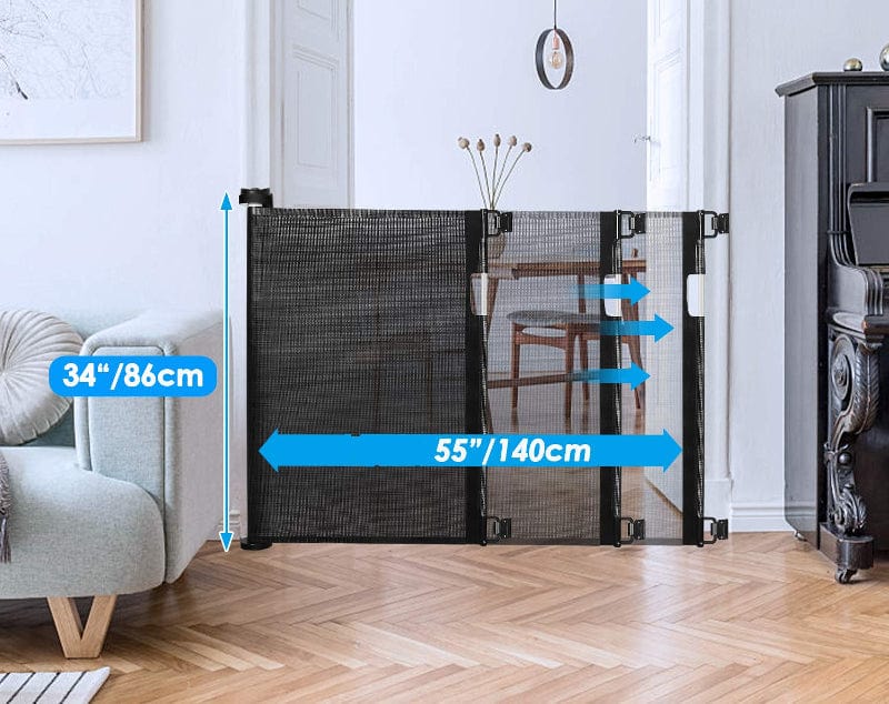 SecureStretch - Barrière de Sécurité Rétractable pour la Maison