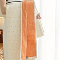 Couverture en gaze de coton double épissée avec broderie en forme de cœur