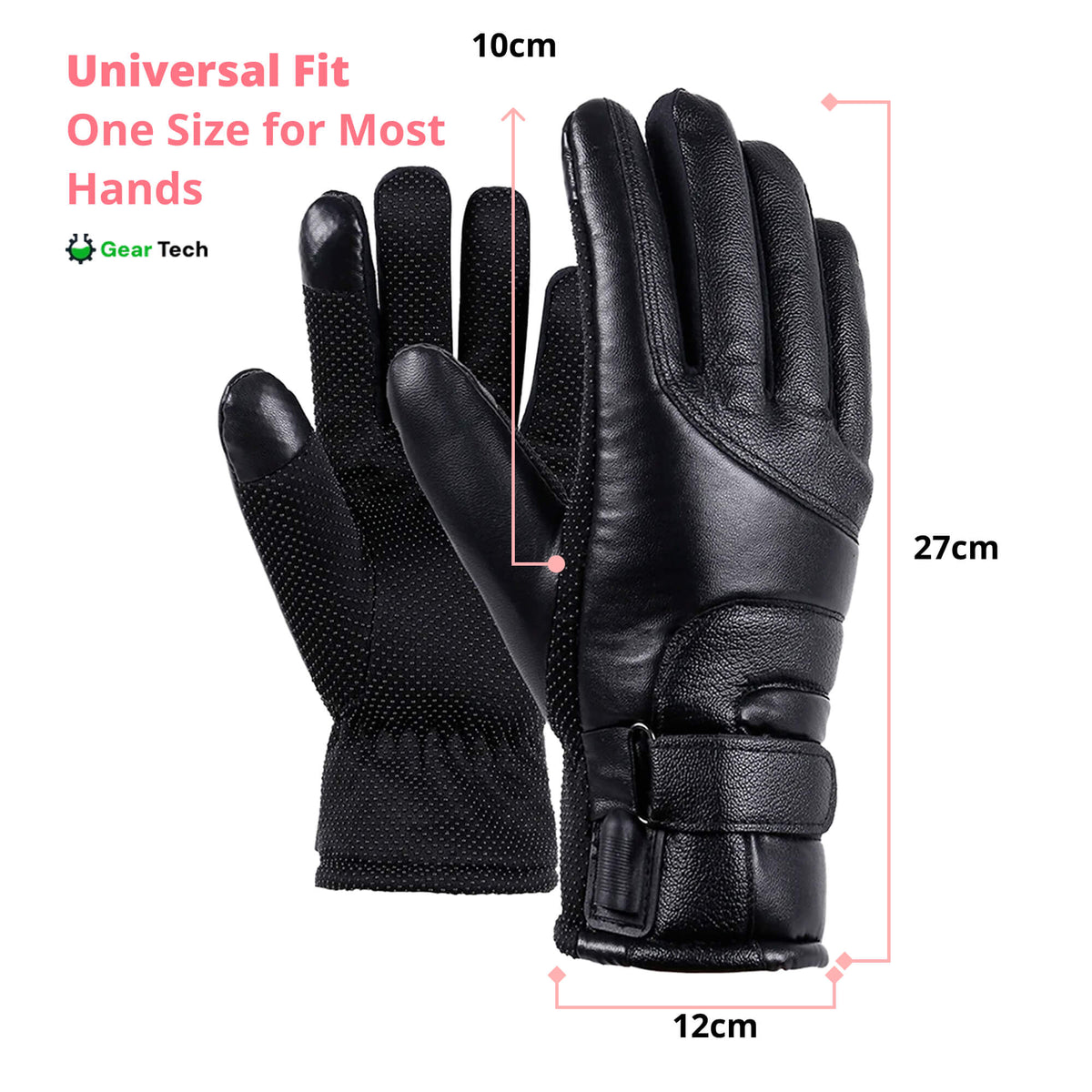 Gants chauffants pour femmes UK – Gants d'hiver thermiques imperméables pour femmes avec écran tactile & design chaud rechargeable USB