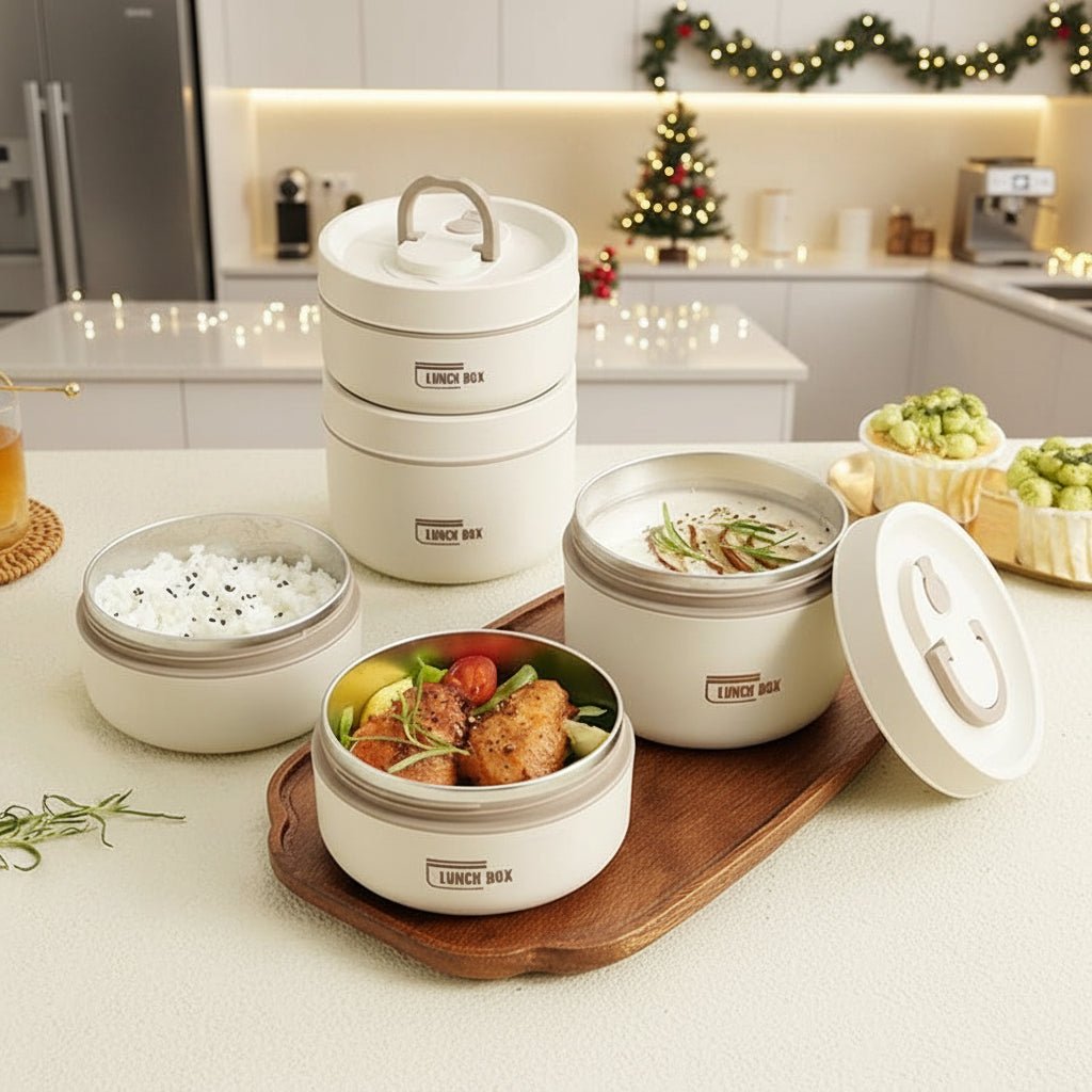 HEATLOX – Boîte à Lunch Isolée à Double Paroi pour Repas Chauds