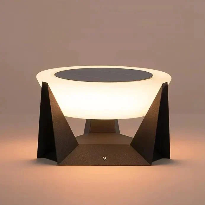 Lampes solaires d'extérieur avec lumière froide moderne