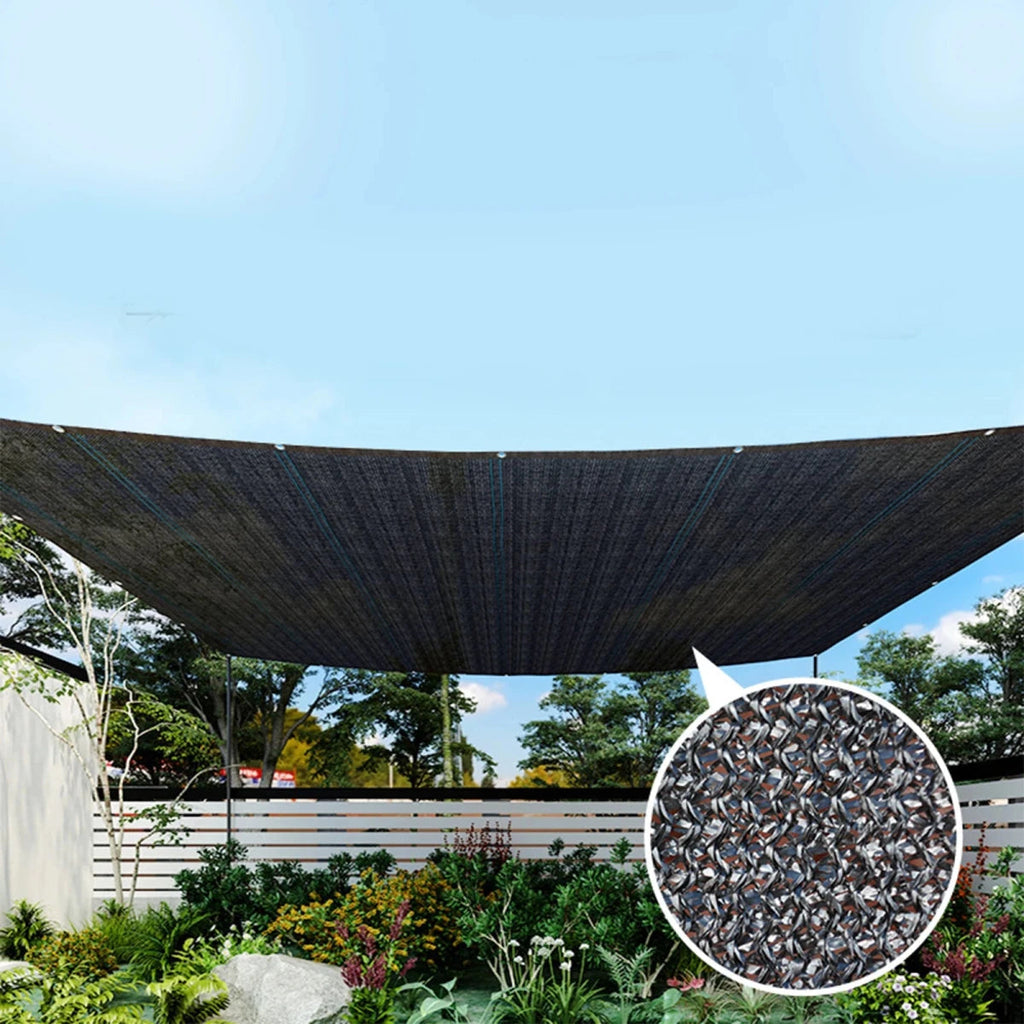 Filet d'ombrage en HDPE pour jardin et terrasse