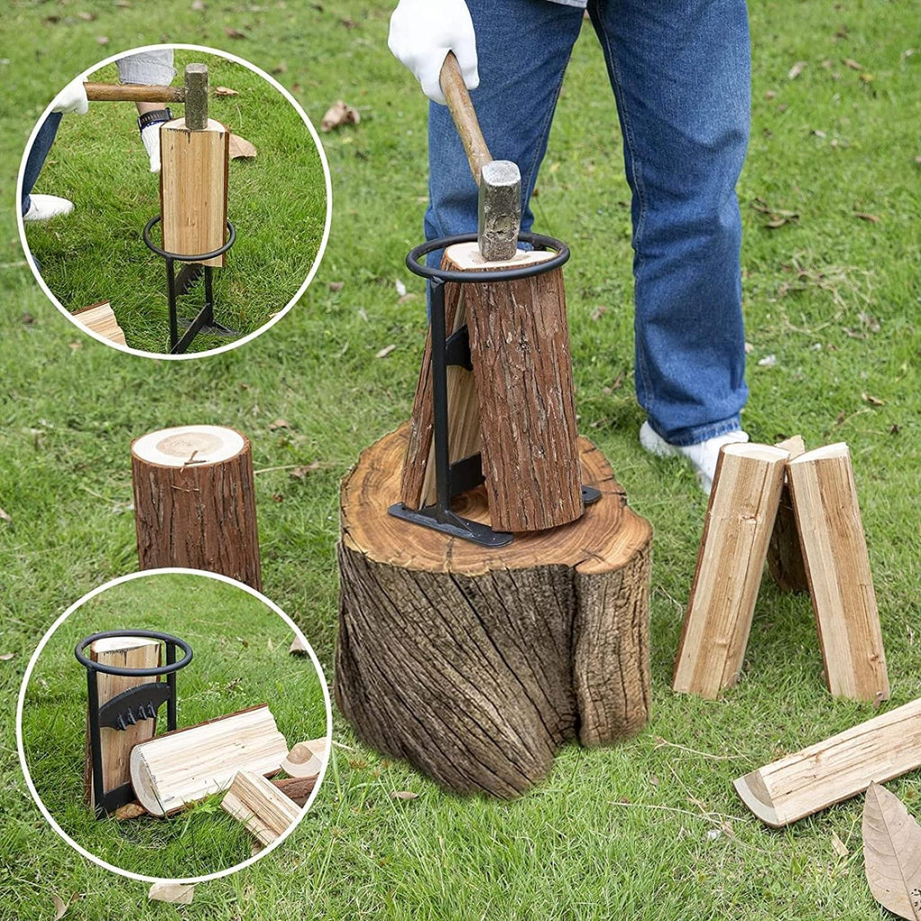 Fendeur de bois | Sûr & Efficace | Pas d'utilisation de hache | Portable | ArcticAx