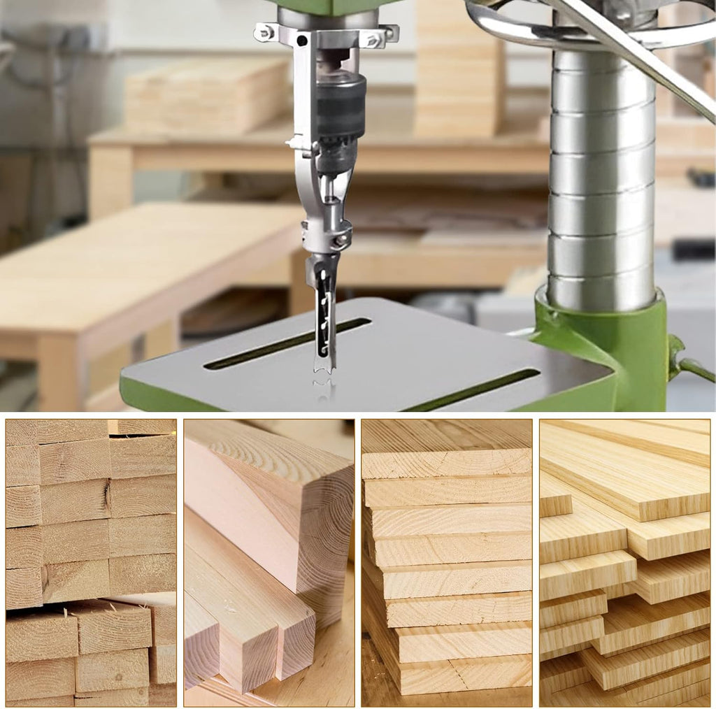 Set d'adaptateurs de connexion en bois | Connexions à rainure précises | Pour perceuses | MasterJoin