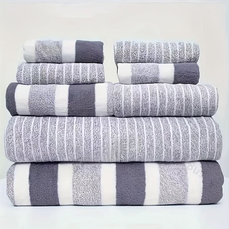 LUXUSKORALLE – Ensemble de Serviettes de Bain Ultra Douces & Absorbantes