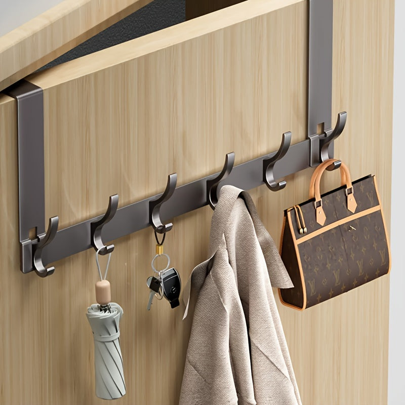Porte-manteau en métal suspendu à la porte – solide accroche au-dessus de la porte