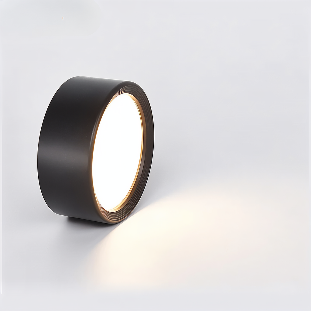 AluminBeam – Lampe de plafond LED ronde ultra fine en aluminium
