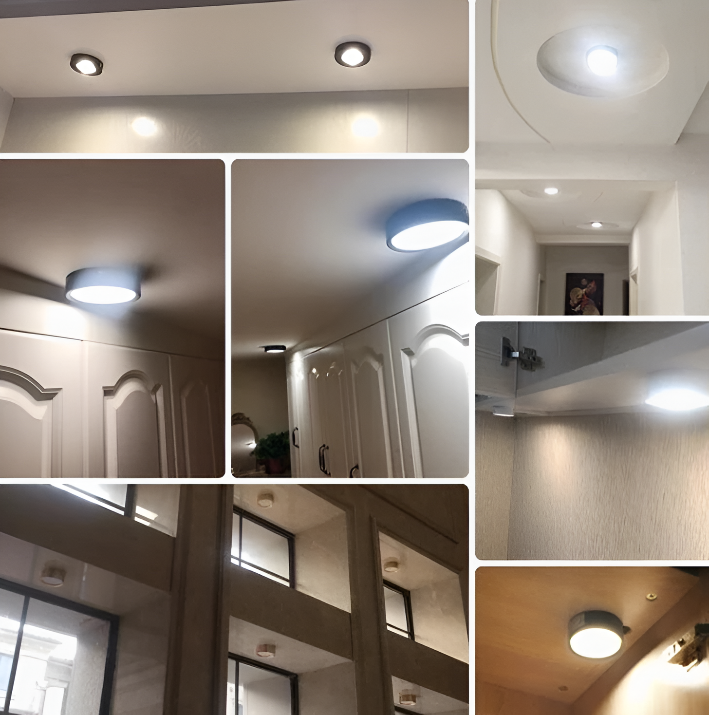 AluminBeam – Lampe de plafond LED ronde ultra fine en aluminium
