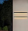 Linéra – Applique Murale Linéaire en Design Noir/Blanc pour Intérieur & Extérieur (IP65)