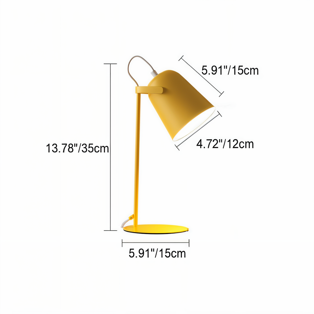 ColoraDesk – Lampe de Bureau Colorée au Design Scandinave