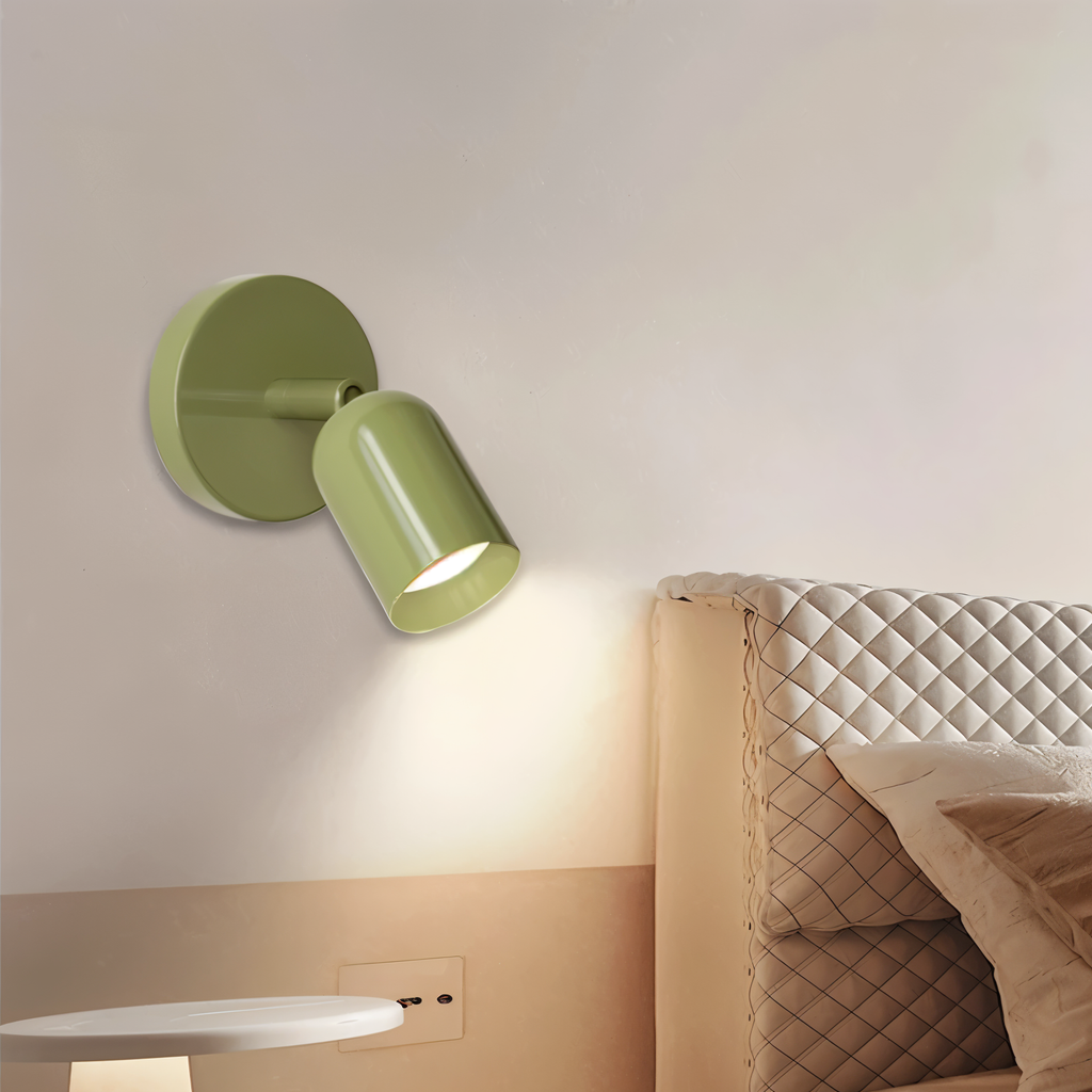 Coluro Applique Murale – Applique Murale LED Halvcylindrique Colorée au Design Macaron