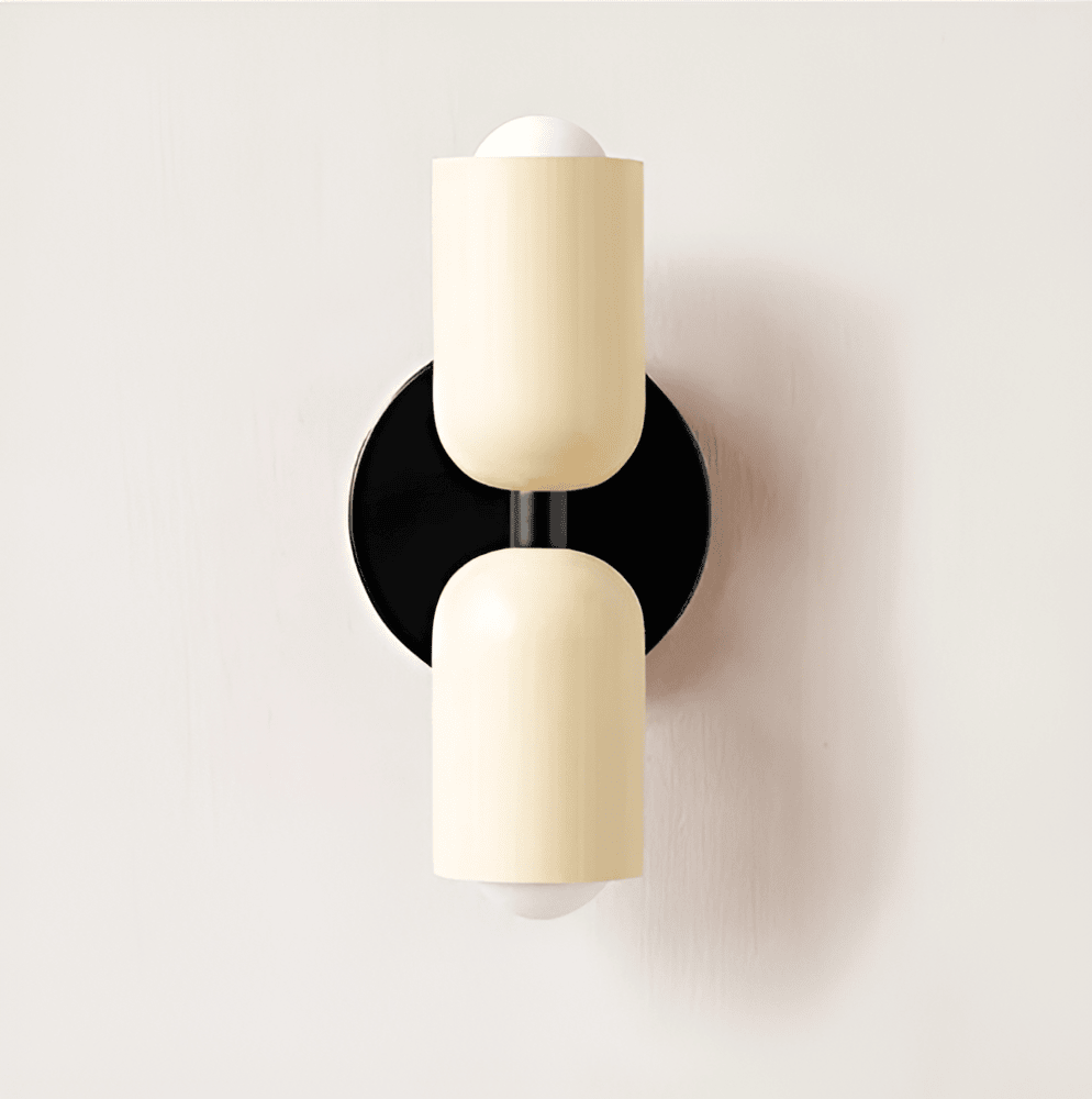 Eclipse Glow – Applique Murale Vintage Moderne avec Éclairage LED Double Face