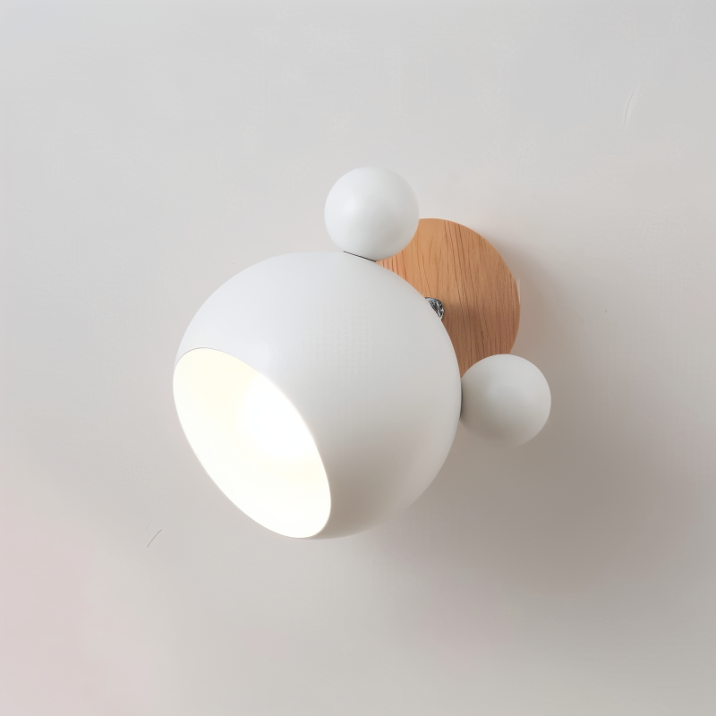 Mirello – Applique Murale Pivotante en Couleurs Macaron pour Chambre d'Enfant