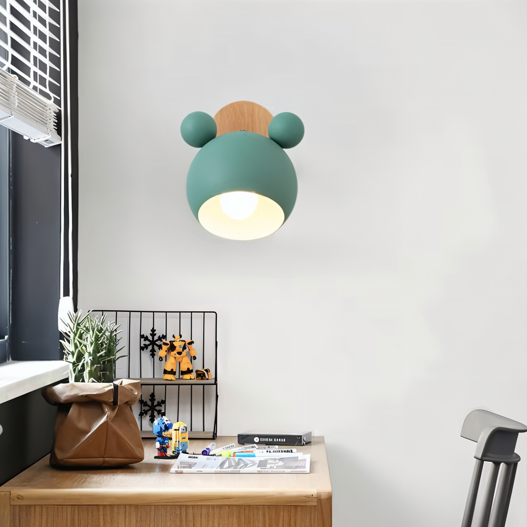 Mirello – Applique Murale Pivotante en Couleurs Macaron pour Chambre d'Enfant