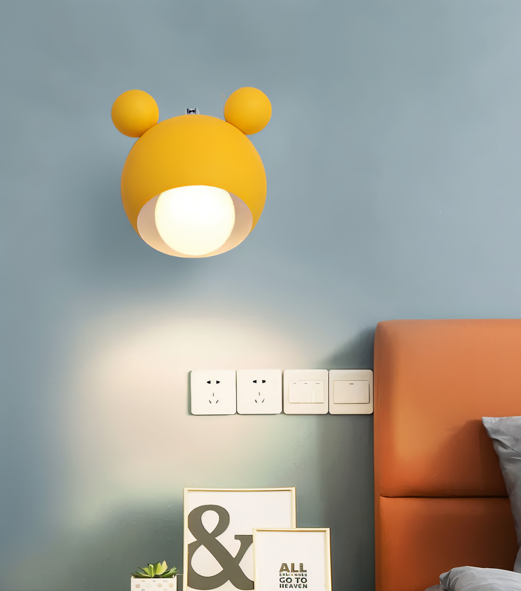 Mirello – Applique Murale Pivotante en Couleurs Macaron pour Chambre d'Enfant