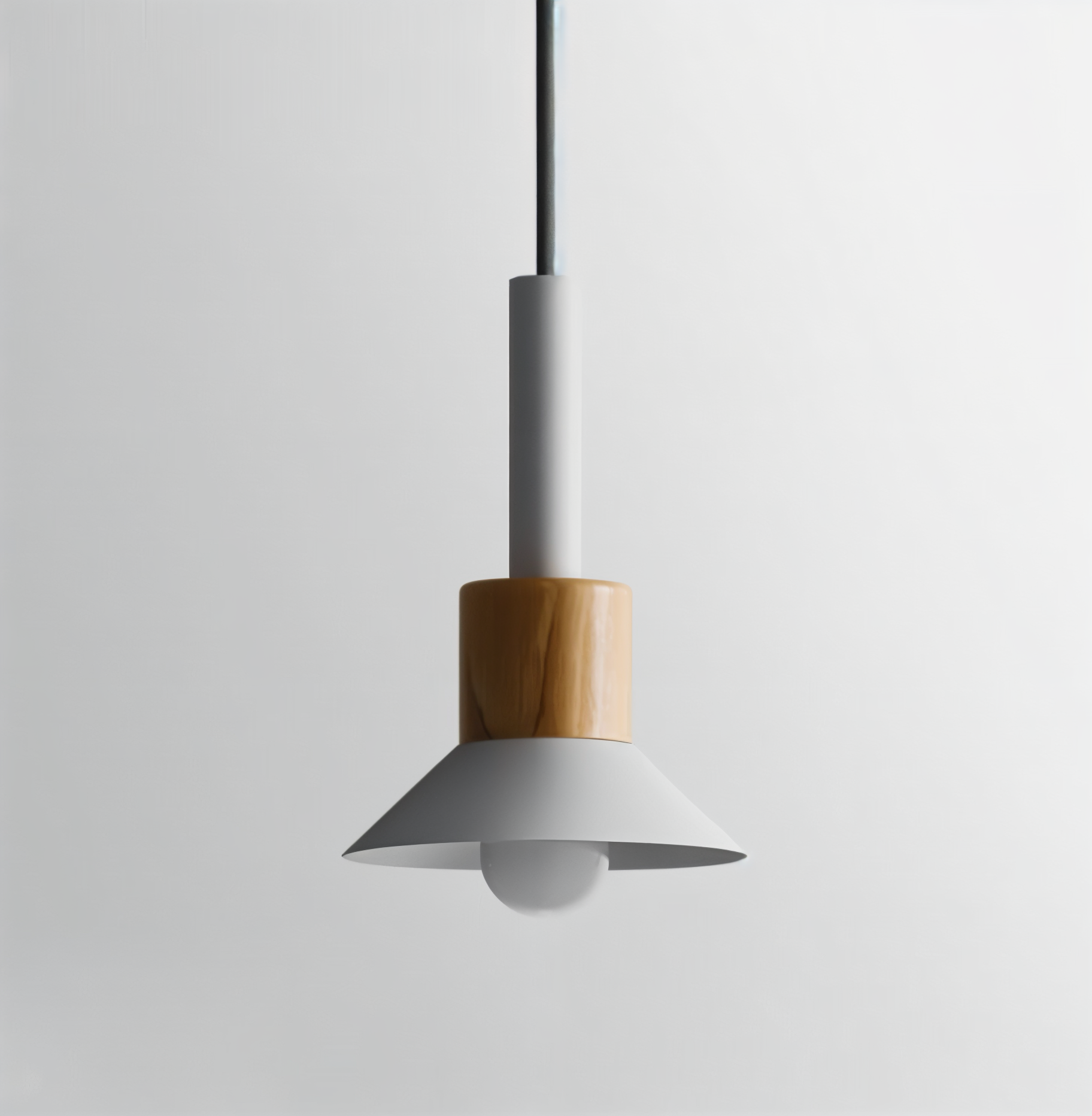 Lampe suspendue colorée au style nordique – design macaron avec lumière douce