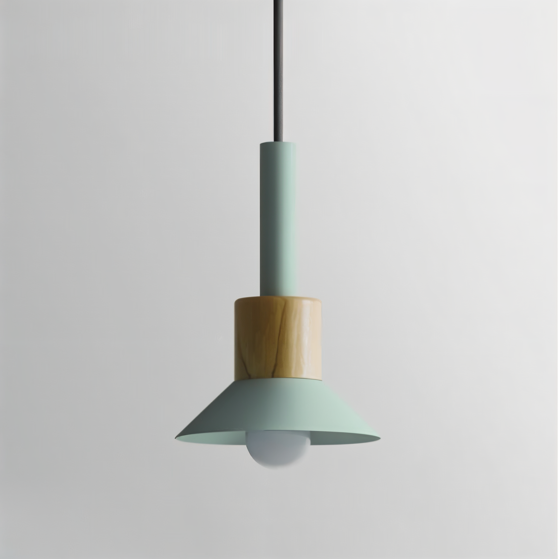 Lampe suspendue colorée au style nordique – design macaron avec lumière douce