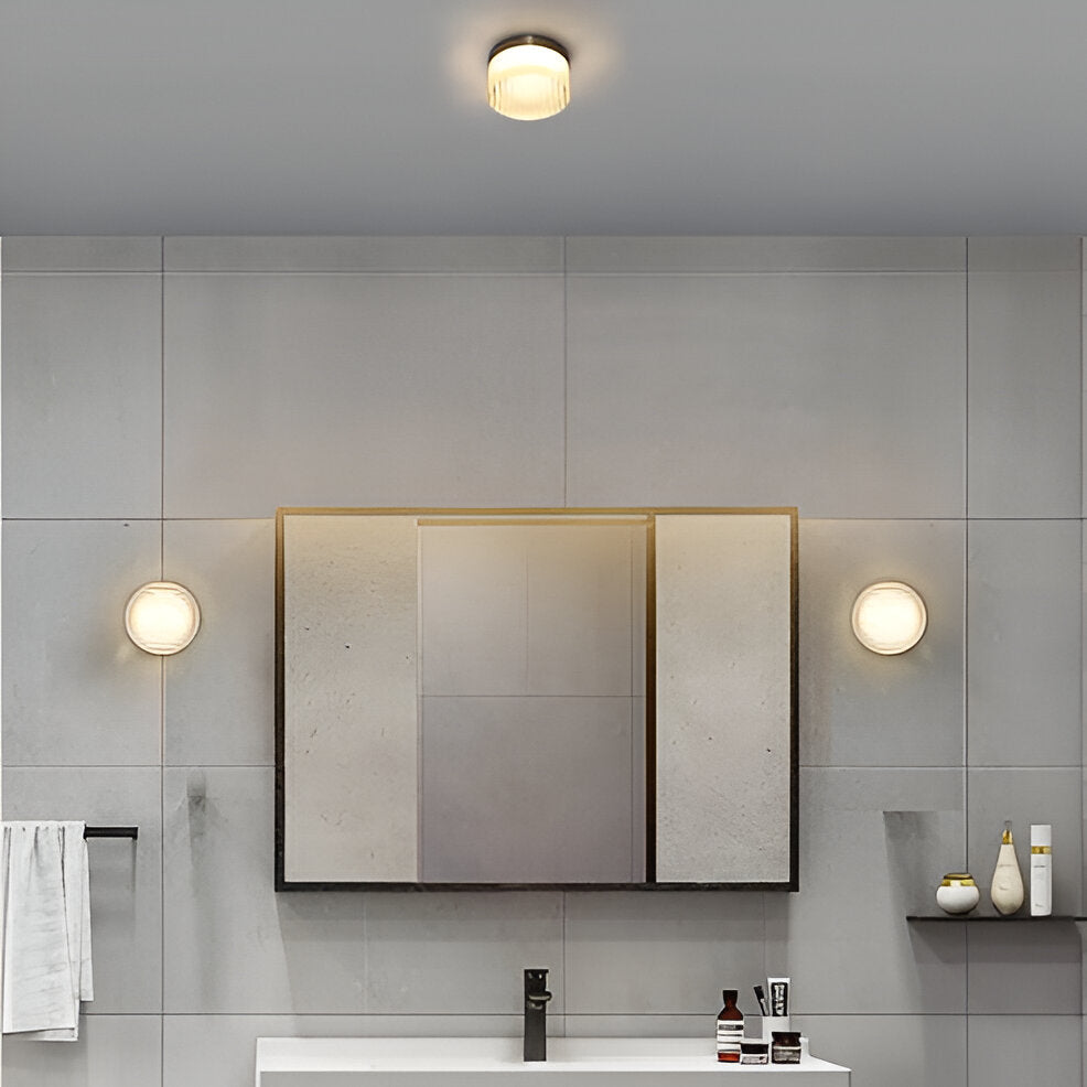 Applique LED ronde pour escaliers