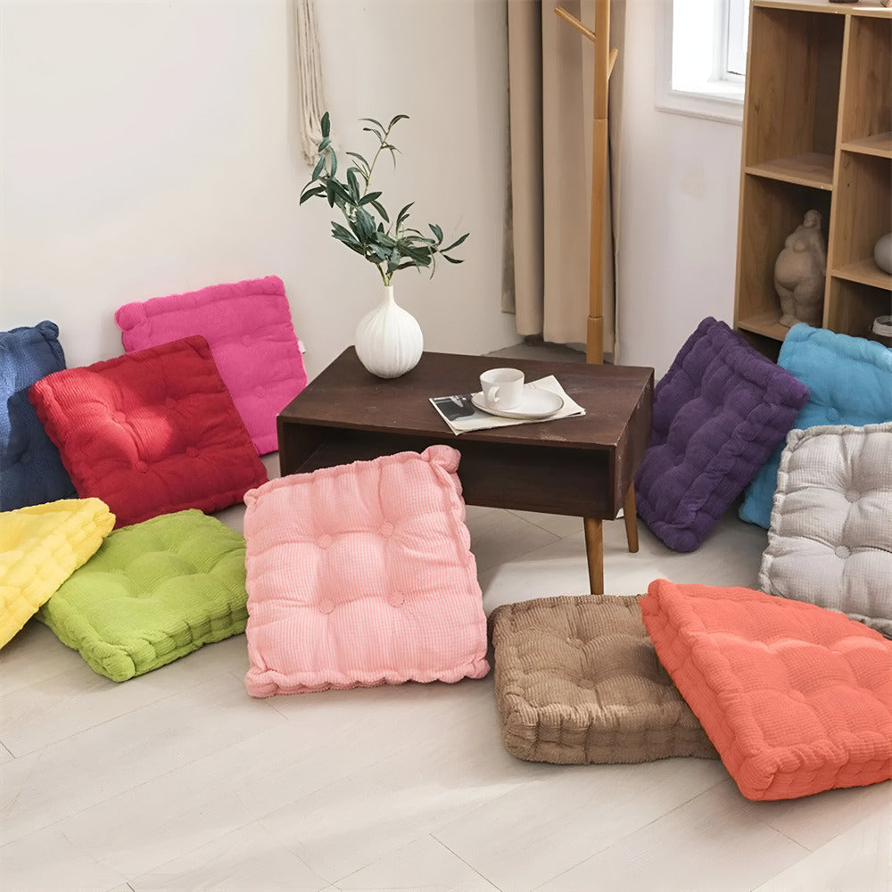 Coussin de Sol en Coton pour Méditation et Yoga