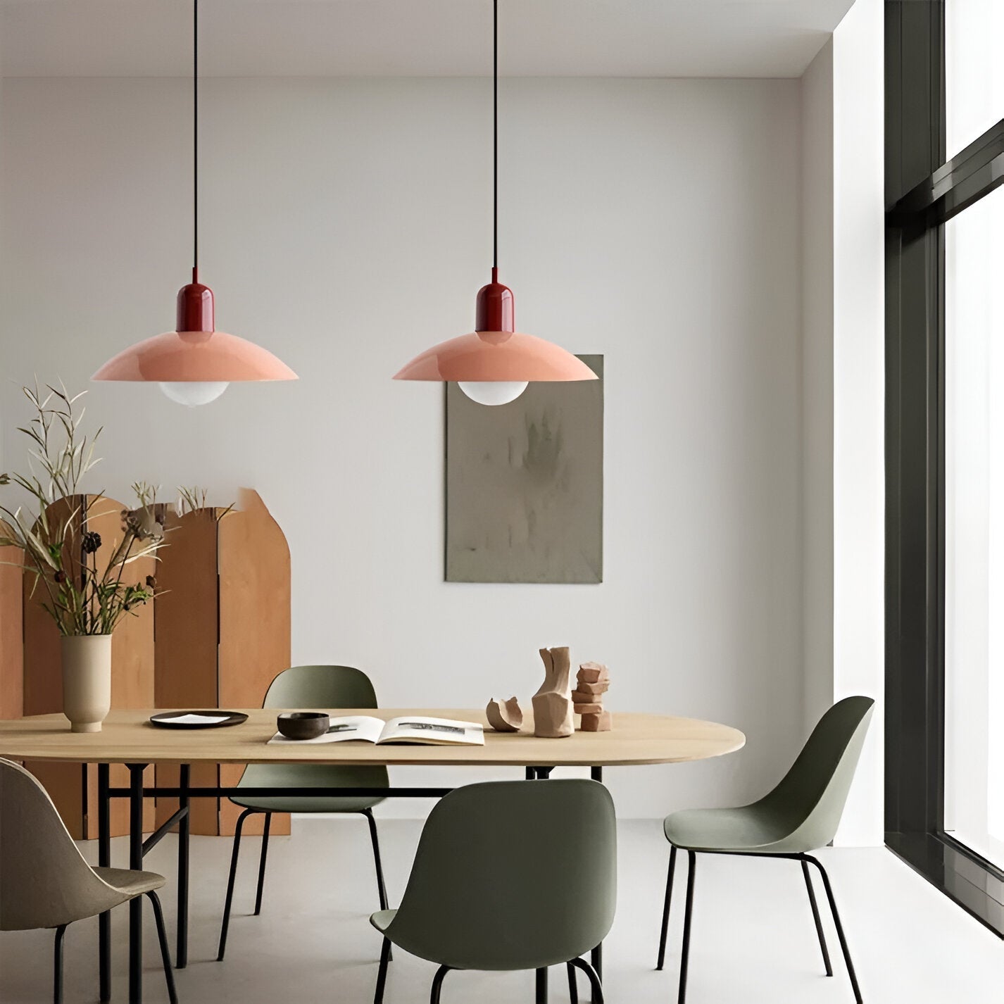 Macaron Pop Suspension - Luminaire Suspendu Bauhaus Coloré