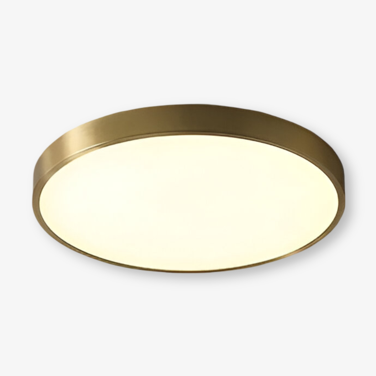 Lampe de plafond LED ronde en style macaron – lampe de plafond moderne