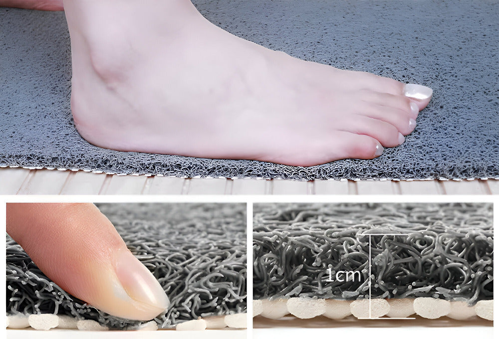 SafeStep – Tapis de Douche Antidérapant avec Design à Séchage Rapide