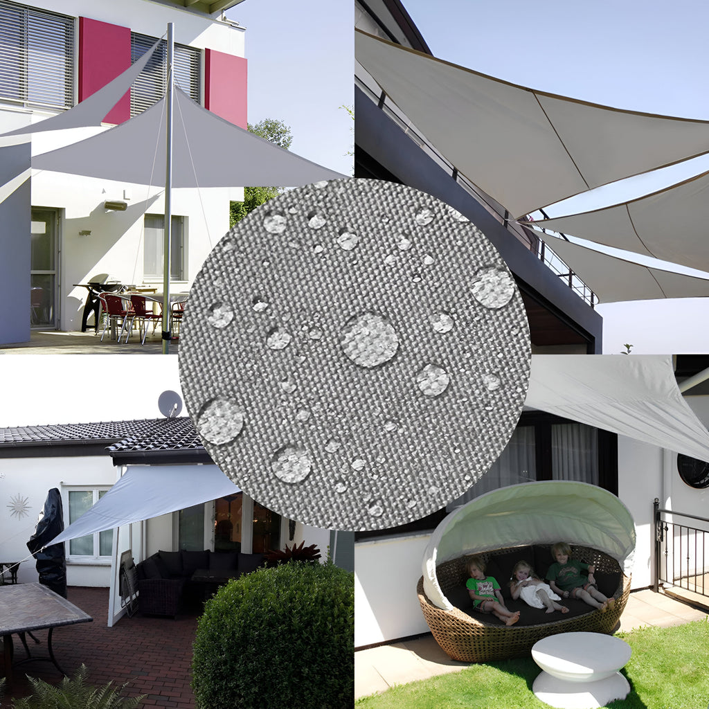 ShadeMaster Voile Solaire - Bloqueur UV Voile Solaire Ombre - Carré, Triangulaire Voile Solaire